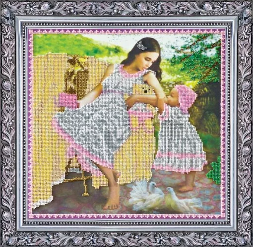 Набір для вишивки бісером "Мамина любов" 