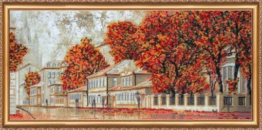 Набір для вишивки бісером "Осінній калейдоскоп" 