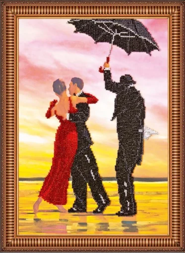 Набір для вишивки бісером "Під дощем" 
