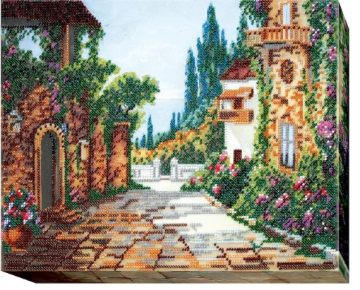 Набір для вишивки бісером "Приморська вуличка" 