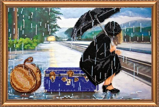 Набір для вишивки бісером "Прощання" 