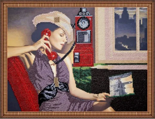 Набір для вишивки бісером "Ретро подорожі-2" 