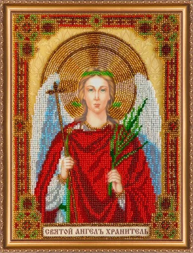Набір для вишивки бісером "Св. Янгол Охоронець" 