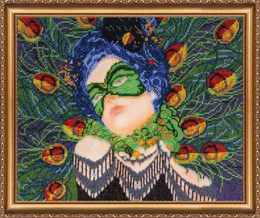 Набір для вишивки бісером "Синій птах" 