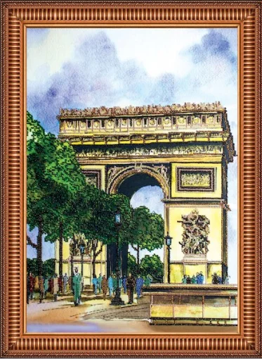 Набір для вишивки бісером "Тріумфальна арка" 