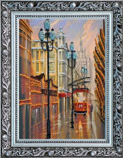 Набір для вишивки бісером "Трамвайчик" 