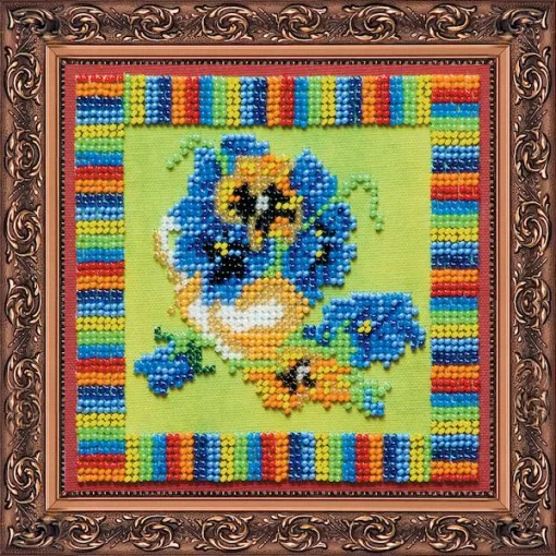 Набір для вишивки бісером "Братки" 