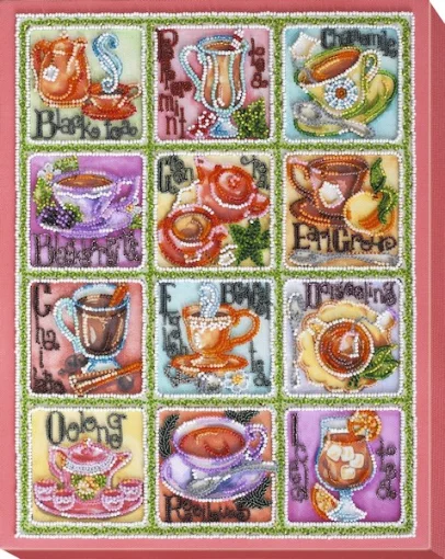 Набір для вишивки бісером "Чайна карта"