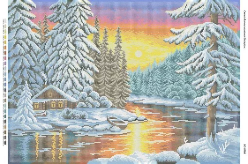 Зимовий пейзаж 