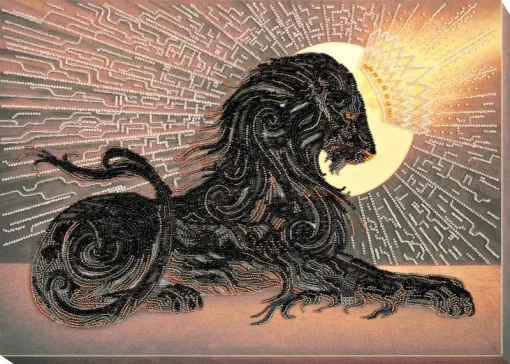 Набір для вишивки бісером "Чорний алмаз" 