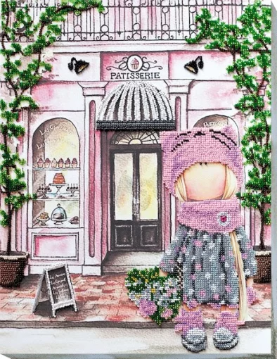 Набір для вишивки бісером "За десертом" 