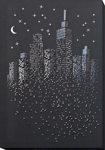 Набір для вишивки бісером "Блиск нічних вогнів"