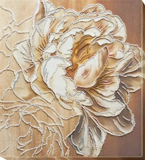 Набір для вишивки бісером "Півонія" 