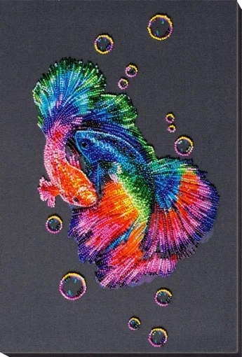 Набір для вишивки бісером "Танець веселки" 