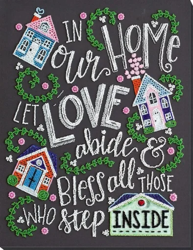 Набір для вишивки бісером "Любов у домі" 