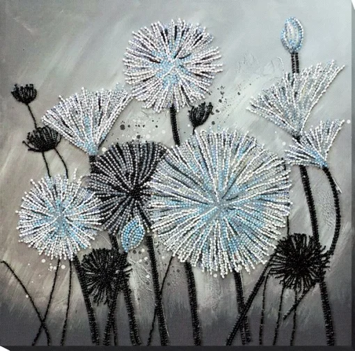 Набір для вишивки бісером "Повітряні квіти" 