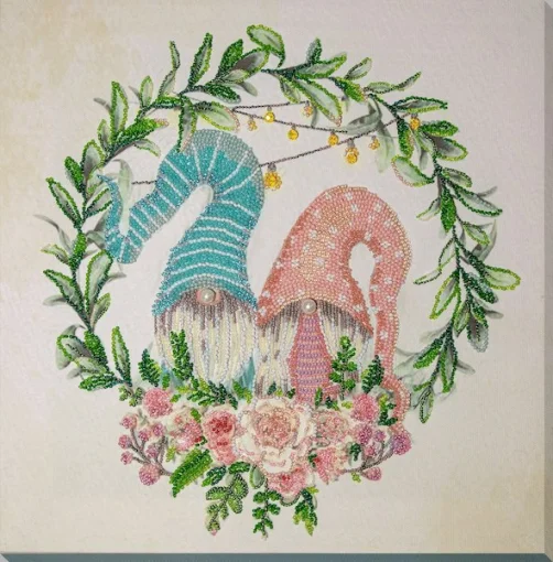 Набір для вишивки бісером "Чарівна парочка" 