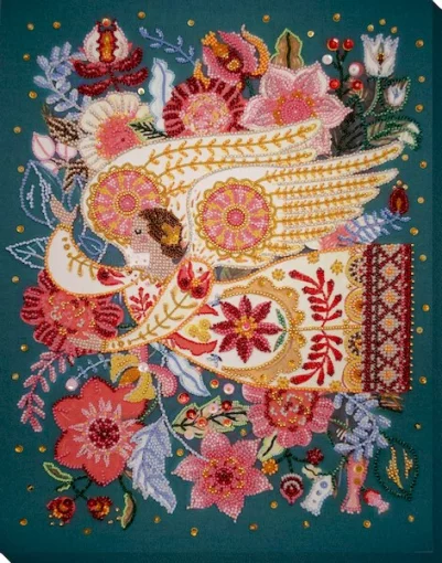 Набір для вишивки бісером "Крила натхнення" 