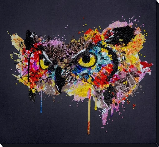 Набір для вишивки бісером "Погляд хижака" 