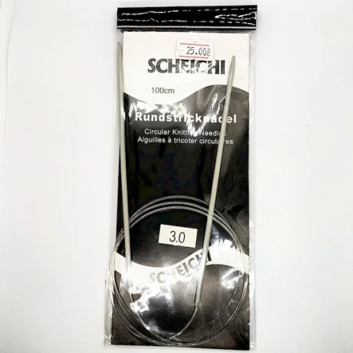 Спиці для в'язання 3.0 (100 см) 