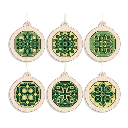 Новорічна іграшка підвіс на ялинку &ndash; Свіжість трави FNGi-048