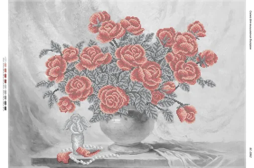 Натюрморт "Троянди в вазі"