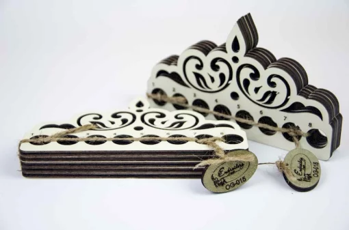 Органайзер для ниток ТМ Embroidery Craft Корона 2 слонова кістка OG-015