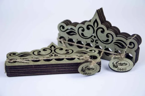 Органайзер для ниток ТМ Embroidery Craft Корона 3 карпатська ялинка OG-017