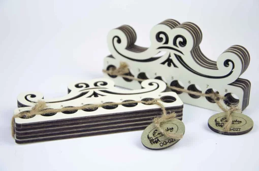 Органайзер для ниток ТМ Embroidery Craft Корона 6 слонова кістка OG-027