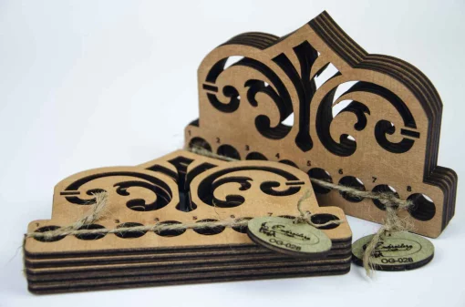 Органайзер для ниток ТМ Embroidery Craft Корона 7 волоський горіх OG-028