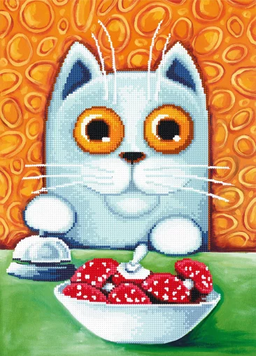 Кіт з грибами 