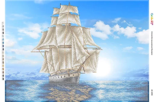 Корабель в морі 