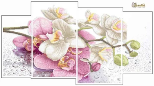Орхідея (модульна картина) ЗПК-050