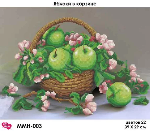 Яблука в корзині,  ММН-003