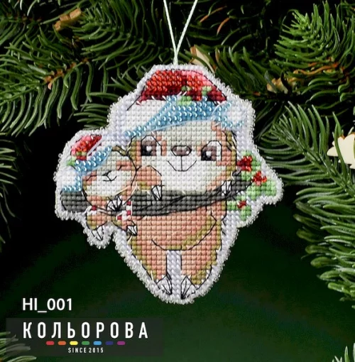 Новорічна іграшка на пластиковій основі НІ_001 &quot;Весела сімейка&quot;