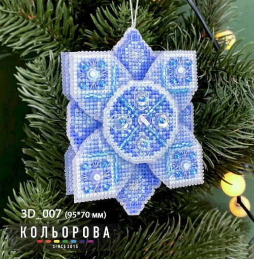 Набір 3D іграшки 3D_007 &quot;Крижинка&quot;