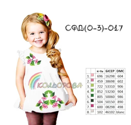 Сарафан дитячий СФД-017 (0-3 роки)