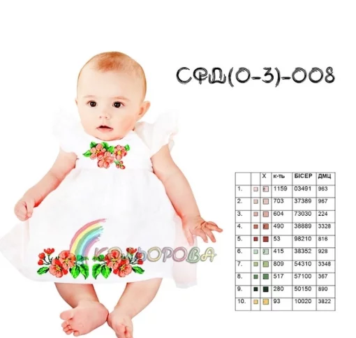 Сарафан дитячий СФД-008 (0-3 роки)