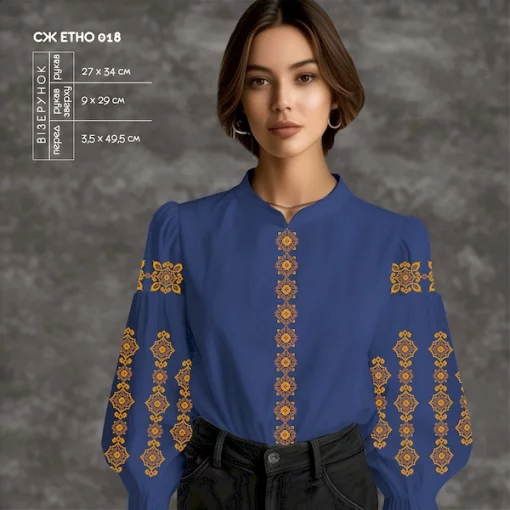 Сорочка жіноча СЖ Етно-018