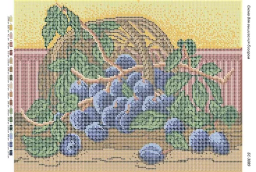 Натюрморт (сливи) 