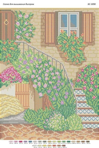 Сходи квітують